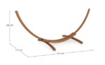 Yes - SUPPORTO AMACA LEGNO - immagine 2