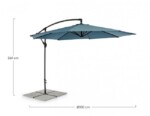 Yes - OMBRELLONE BRACCIO TEXAS 3M ANTR-PAVONE - immagine 2
