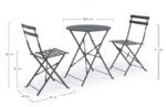 Yes - SET3 BISTROT WISSANT ANTRACITE - immagine 2