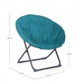 Yes - POLTRONA LUNA POLY TURCHESE - immagine 2