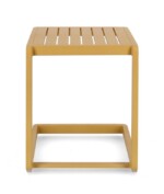 Bizzotto - TAVOLINO KONNOR 40X40 SENAPE - immagine 4