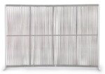 Homemotion - PARAVENTO PAXSON 180X120 BIA QS20/GRIGIO - immagine 3