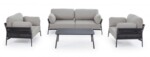Homemotion - DIVANO 2P C-C PARDIS ANTR QS22/GRAPHITE - immagine 5