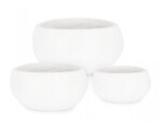 Bizzotto - SET3 P.VASO HOIAN CIOTOLA BIANCO - immagine 2