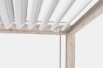 Bizzotto - PERGOLA OCEAN 3.6X3.6 RUSTIC-BIANCO - immagine 4