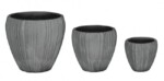 Bizzotto - SET3 P.VASO HALONG TO GRIGIO