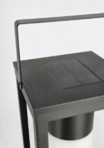 Bizzotto - LAMPADA SOLAR LED QU NERO C-MANICO H75 - immagine 2