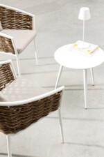 Bizzotto - TAVOLINO RIDLEY D50 BIANCO YK11 - immagine 4