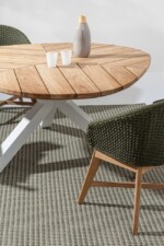 Homemotion - TAVOLO PALMDALE 160 BIANCO RT01 - immagine 5