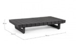 Homemotion - TAVOLINO INFINITY 126X73.5 ANTRAC WG21 - immagine 2