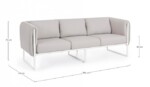 Homemotion - DIVANO 3P C-C PIXEL SAND - immagine 2