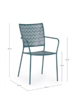 Yes - SEDIA C-BR LIZETTE OCEAN - immagine 3