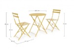 Yes - SET3 BISTROT WISSANT OCRA - immagine 3