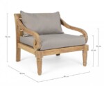 Homemotion - POLTRONA C-C KARUBA - FSC - immagine 3