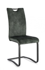 Bizzotto - SEDIA KENNETH VELLUTO VERDE SCURO