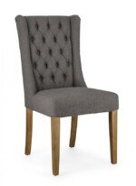 Homemotion - SEDIA COLUMBIA GRIGIO BOUCLE'