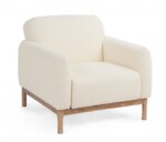 Homemotion - POLTRONA DETROIT NATURALE BOUCLE'
