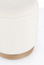 Bizzotto - SET2 POUF CONTENITORE.ZOYA BIANCO - immagine 3