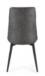 Bizzotto - SEDIA LAWRENCE PU ANTRACITE - immagine 4