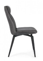 Bizzotto - SEDIA LAWRENCE PU ANTRACITE - immagine 5