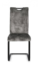 Bizzotto - SEDIA KENNETH VELLUTO GRIGIO - immagine 3