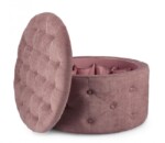 Yes - POUF CONT. P.SCARPE ERNESTINE DARK ROSE - immagine 3