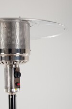 Bizzotto - SCALDAPATIO GAS FUNGO ACCIAIO VERN NERO - immagine 2