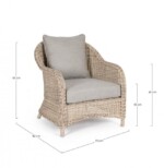 Bizzotto - POLTRONA C-C ADITYA NEW - immagine 2