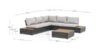 Yes - SET SALOTTO ANG.C-C OSTEN ANTRACITE SJ61 - immagine 3