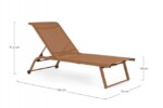 Bizzotto - LETTINO C-RUOTE TAYLOR PECAN - immagine 2