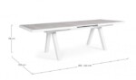Bizzotto - TAVOLO ALL.KRION 205-265X103 BIANCO JX11 - immagine 3