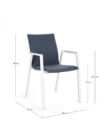 Bizzotto - SEDIA C-BR ODEON BIA-DENIM JX11 - immagine 2