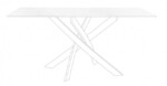 Bizzotto - PIANO RETT TAVOLO GEORGE BIANCO 160X90 - immagine 3