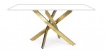 Bizzotto - BASE TAVOLO GEORGE ORO 160X90 - immagine 3