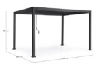 Bizzotto - PERGOLA OCEAN 3X4 ANTRACITE - immagine 3