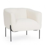 Bizzotto - POLTRONA CLAUDINE BIANCO BOUCLE'