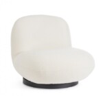 Bizzotto - POLTRONA MARGOT GIREV BIANCO BOUCLE'