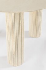 Bizzotto - TAVOLO DACCA NATURALE D120 - immagine 4