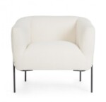Bizzotto - POLTRONA CLAUDINE BIANCO BOUCLE' - immagine 3