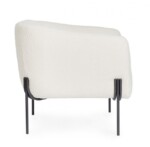 Bizzotto - POLTRONA CLAUDINE BIANCO BOUCLE' - immagine 5