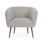 Bizzotto - POLTRONA AVRIL GRIGIO BOUCLE' - immagine 3