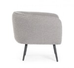 Bizzotto - POLTRONA AVRIL GRIGIO BOUCLE' - immagine 5