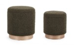 Bizzotto - SET2 POUF CONTENITORE ZOYA MUSCHIO TEDDY