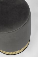 Bizzotto - SET2 POUF CONTENITORE MILENA GRIGIO SC - immagine 3