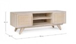 Bizzotto - MOBILE PORTA TV 2A SAHANA - immagine 2