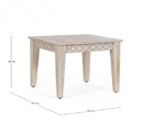 Bizzotto - TAVOLINO INDIRA 55X55 - immagine 2