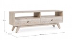 Bizzotto - MOBILE PORTA TV 2C INDIRA - immagine 2