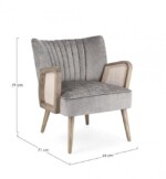 Bizzotto - POLTRONA VIRNA SILVER - immagine 2