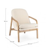 Bizzotto - POLTRONA ELAIDE PURE - immagine 2