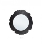 Homemotion - SPECCHIO C-C YAMIR NERO D62 - immagine 2